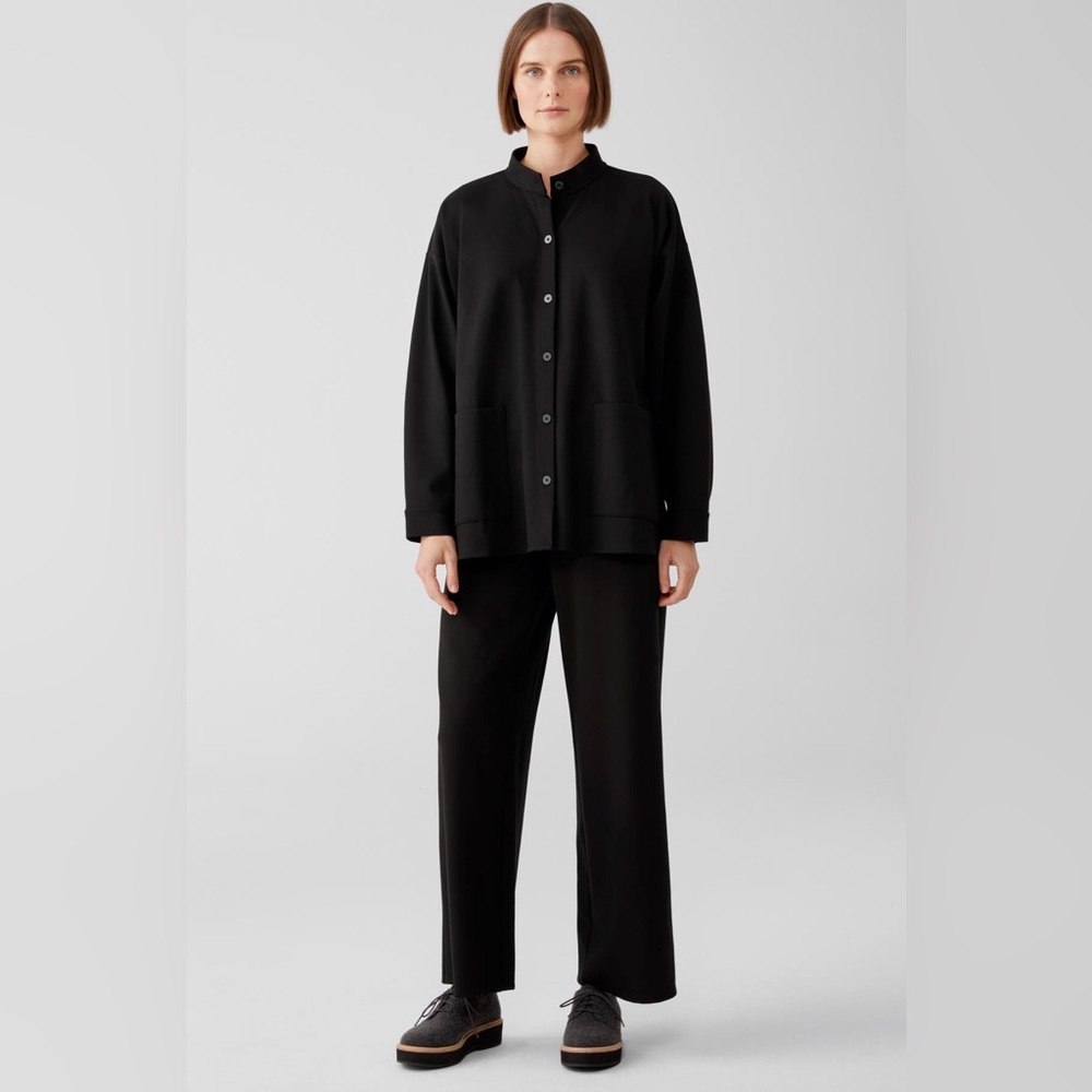 Eileen Fisher NEW stretch Tencel Blazer (L)